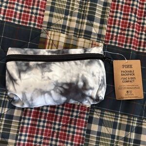 PINK Victoria's Secret tie dye Packable Backpack